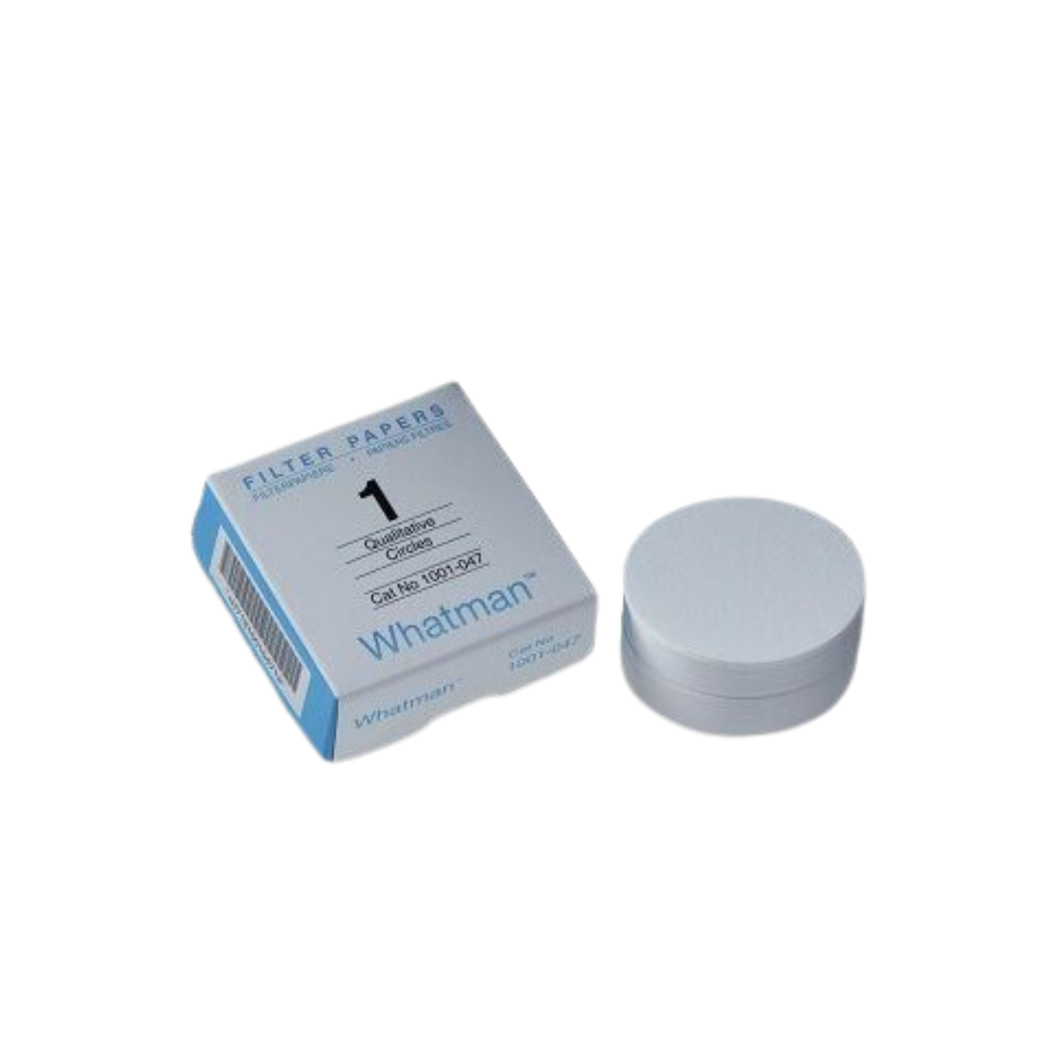 Papeles de filtro cualitativos grado 1 (15.0CM 100/PK)
