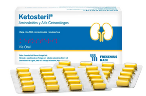 Ketosteril Comprimidos de 4 Cajas de 100 tabletas