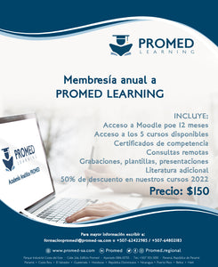 Membresía anual a PROMED Learning - Academia Analítica