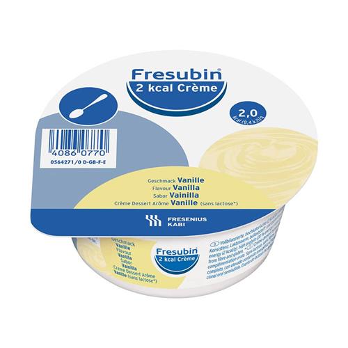 Fresubin Creme 2 kcal - Vainilla 125g, Pack de 4 unidades