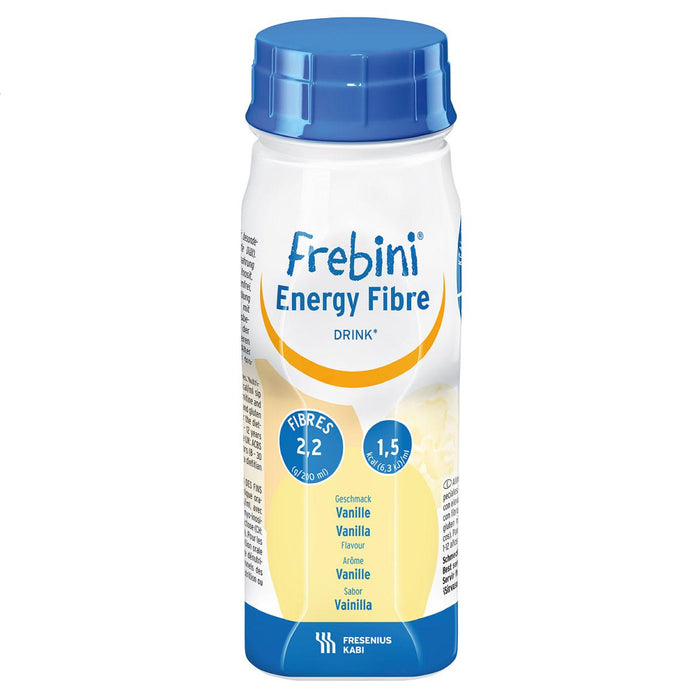 Frebini Energy Fibre - Vainilla - Pack 4 Unidades botellas de 200ml